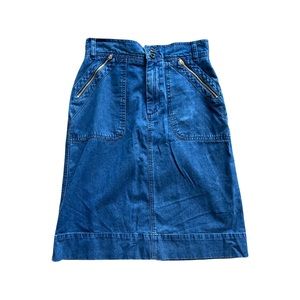 Vintage St. John’s Bay denim skirt